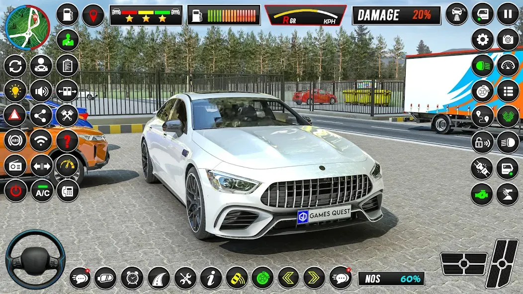 Driving School - Car Games 3D [MOD: безлимитные деньги и машины открыты] Screenshot 5