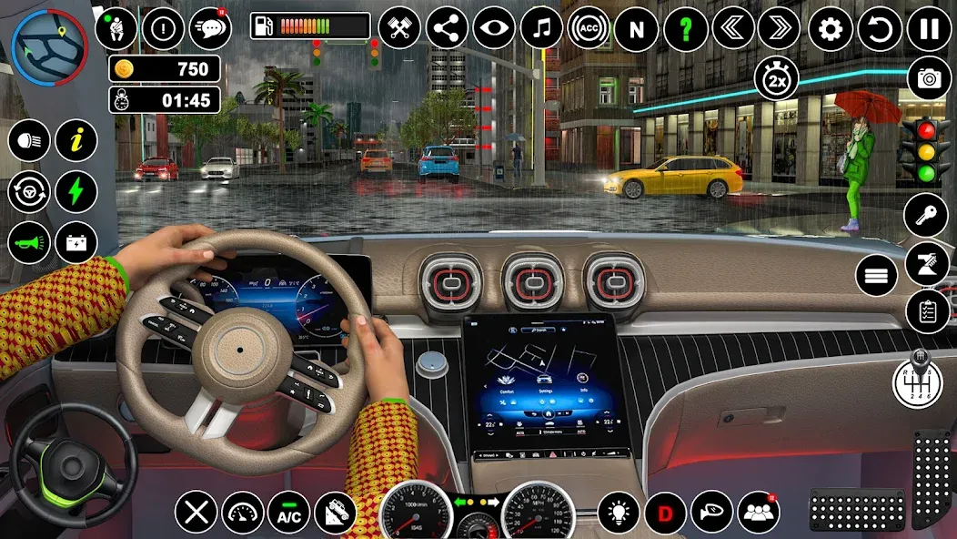 Russian Taxi Driving Simulator [MOD: безлимитные деньги и все машины открыты] Screenshot 1