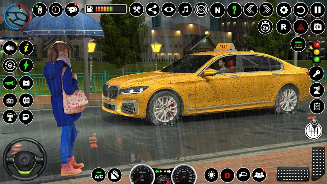 Russian Taxi Driving Simulator [MOD: безлимитные деньги и все машины открыты] Screenshot 3