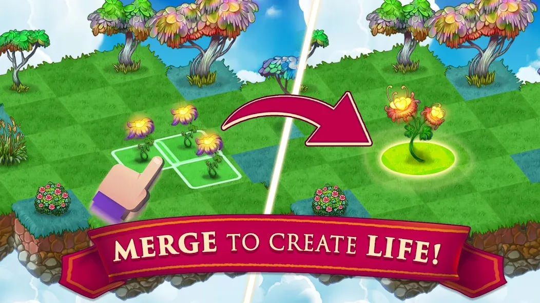 Merge Dragons! [MOD: безлимитные ресурсы и быстрый прогресс] Screenshot 1