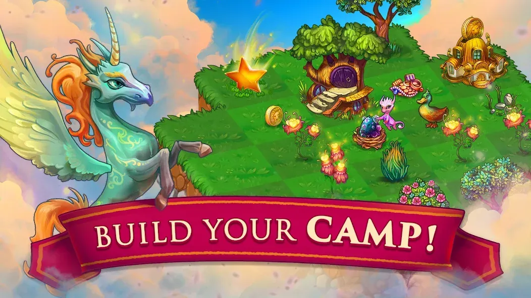 Merge Dragons! [MOD: безлимитные ресурсы и быстрый прогресс] Screenshot 4