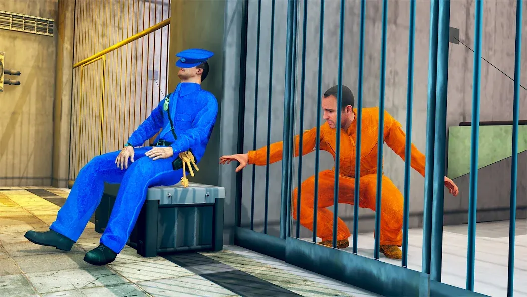 Prison Escape- Jail Break Game [MOD: безлимитные деньги и открыты уровни] Screenshot 1
