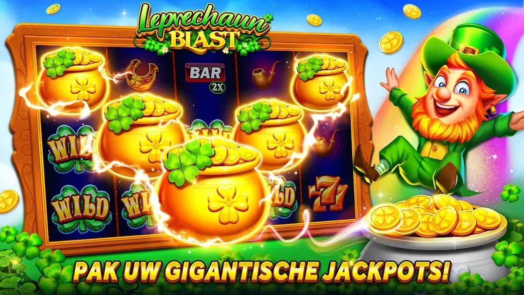 Jackpot World™ - Slots Casino [MOD: безлимитные монеты и бонусы] Screenshot 1