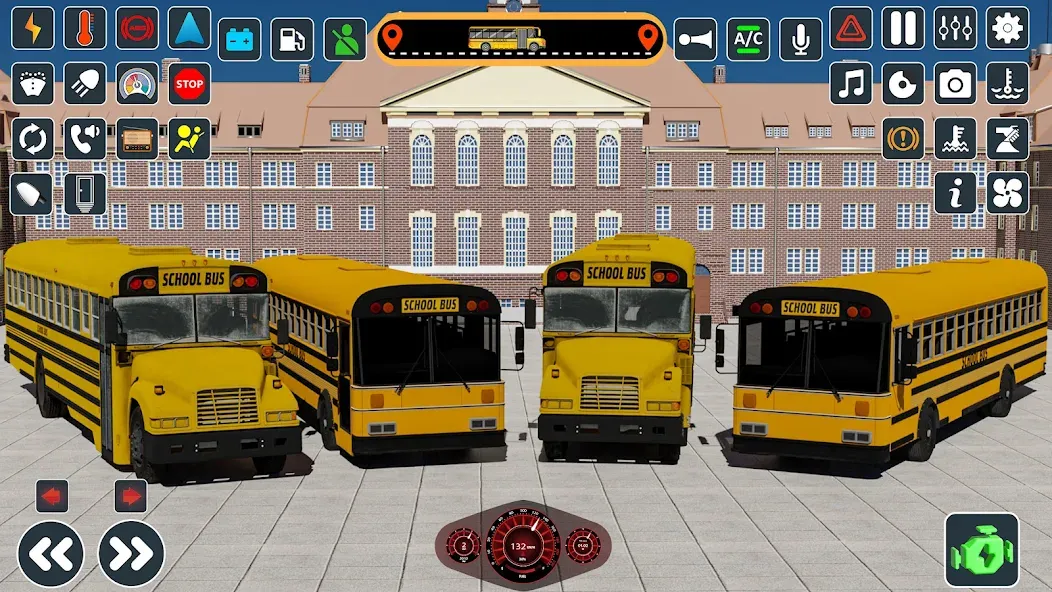 School Bus 3d : City Bus Games [MOD: безлимитные деньги и все автобусы] Screenshot 1