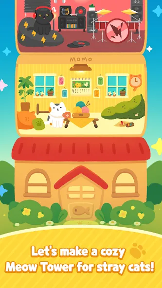 Meow Tower: Nonogram (Picross] [MOD: безлимитные подсказки и открыты уровни] Screenshot 1