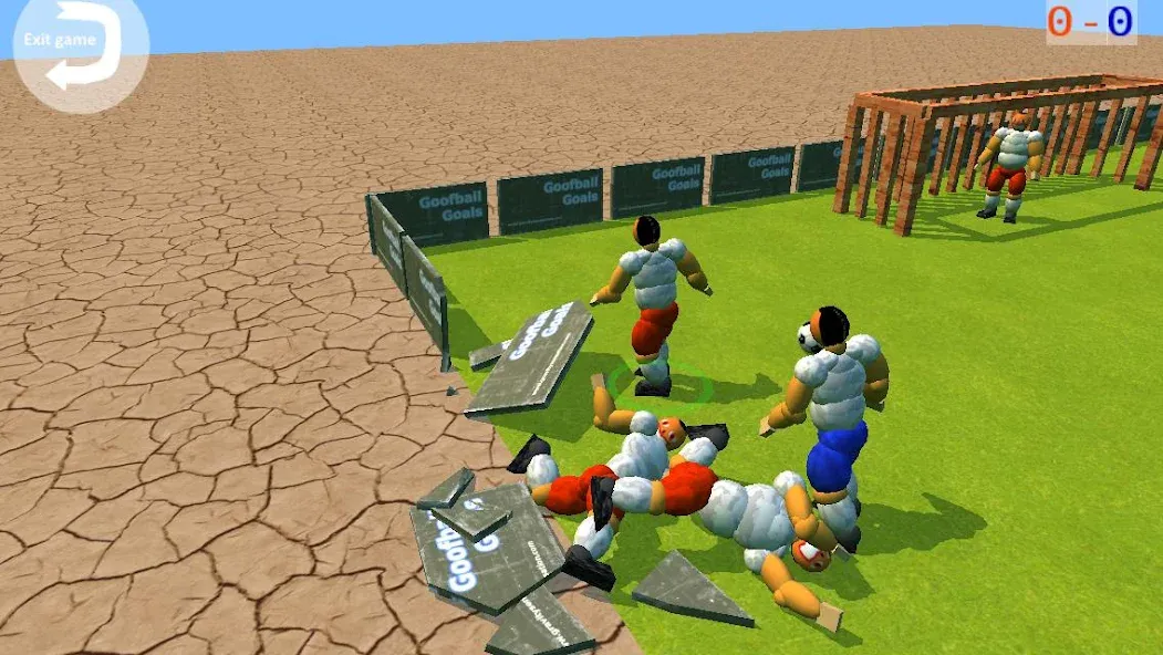 Goofball Goals Soccer Game 3D [MOD: безлимитные деньги и все мячи] Screenshot 2