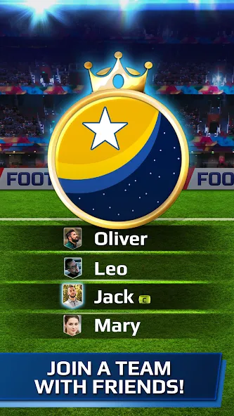 Football Rivals: Soccer Game [MOD: безлимитные монеты и энергия] Screenshot 2