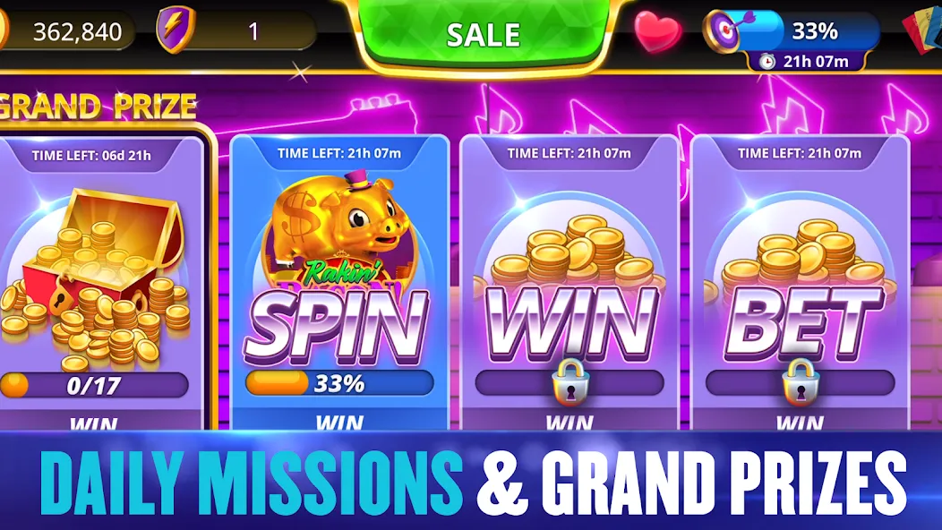 Hard Rock Jackpot Casino [MOD: безлимитные монеты и бонусы] Screenshot 3