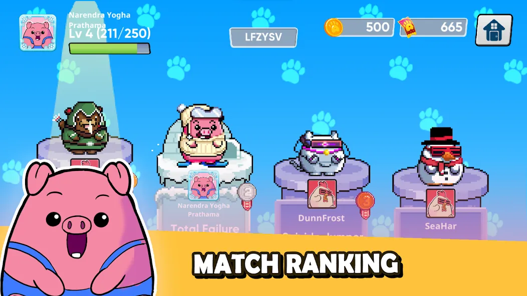 Paw Rumble [MOD: безлимитные монеты и разблокированы уровни] Screenshot 4