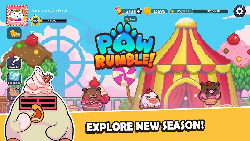 Paw Rumble [MOD: безлимитные монеты и разблокированы уровни] Screenshot 5