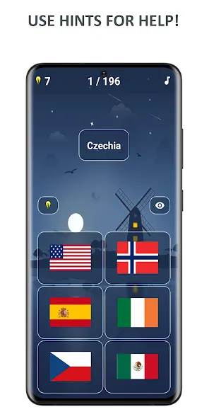 Flags of World Countries Quiz [MOD: все флаги и уровни открыты] Screenshot 4
