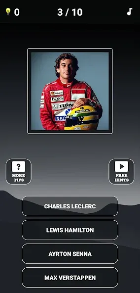 Formula 1:Guess F1 Driver Quiz [MOD: все гонщики разблокированы] Screenshot 1