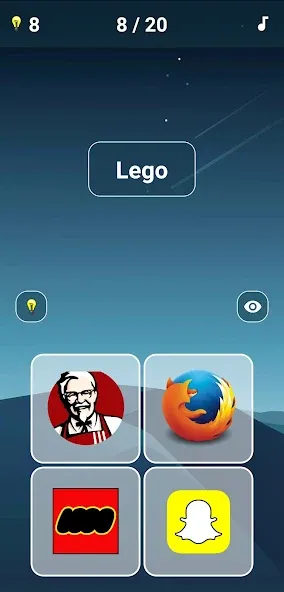 Quiz: Brand Logo Game [MOD: открыты все логотипы и уровни] Screenshot 1