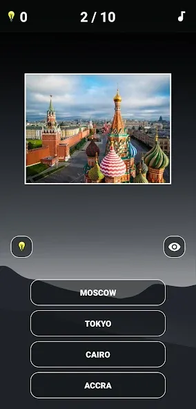 Capitals of the World - Quiz 1 [MOD: открыты все столицы и уровни] Screenshot 1