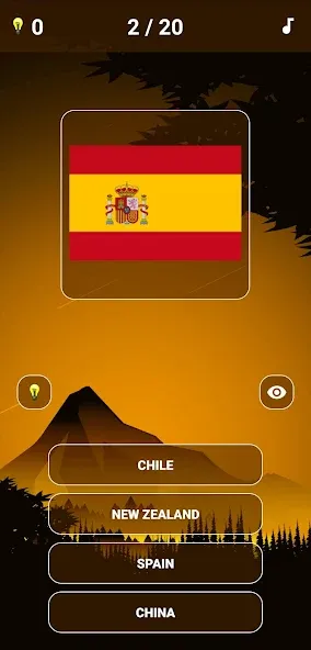 Geography Quiz - World Flags 1 [MOD: открыты все флаги и уровни] Screenshot 1