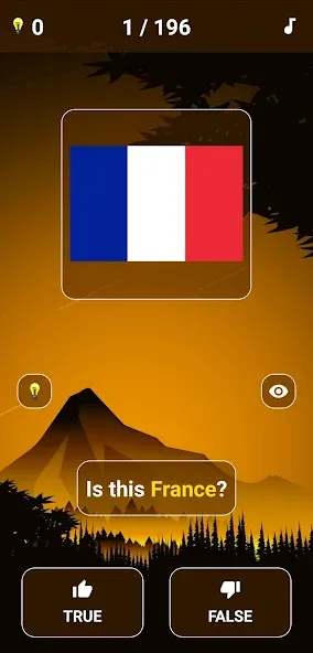 Geography Quiz - World Flags 1 [MOD: открыты все флаги и уровни] Screenshot 3
