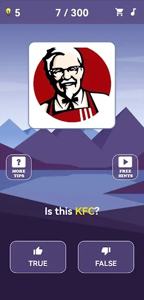 Logo Quiz: Guess the Brand [MOD: открыты все логотипы и подсказки] Screenshot 2