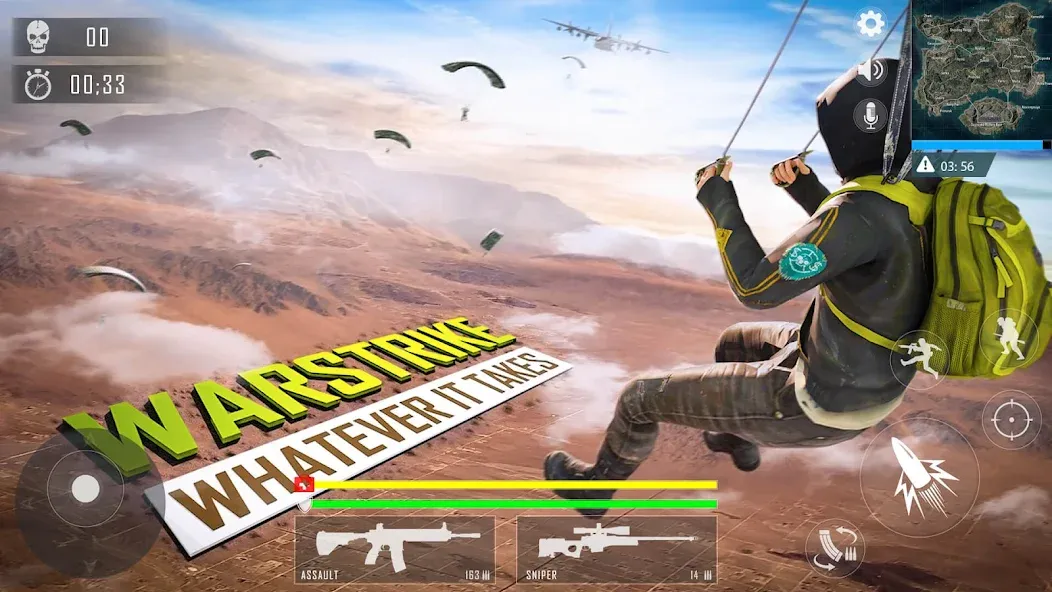 WarStrike [MOD: безлимитные ресурсы и мощное оружие] Screenshot 2