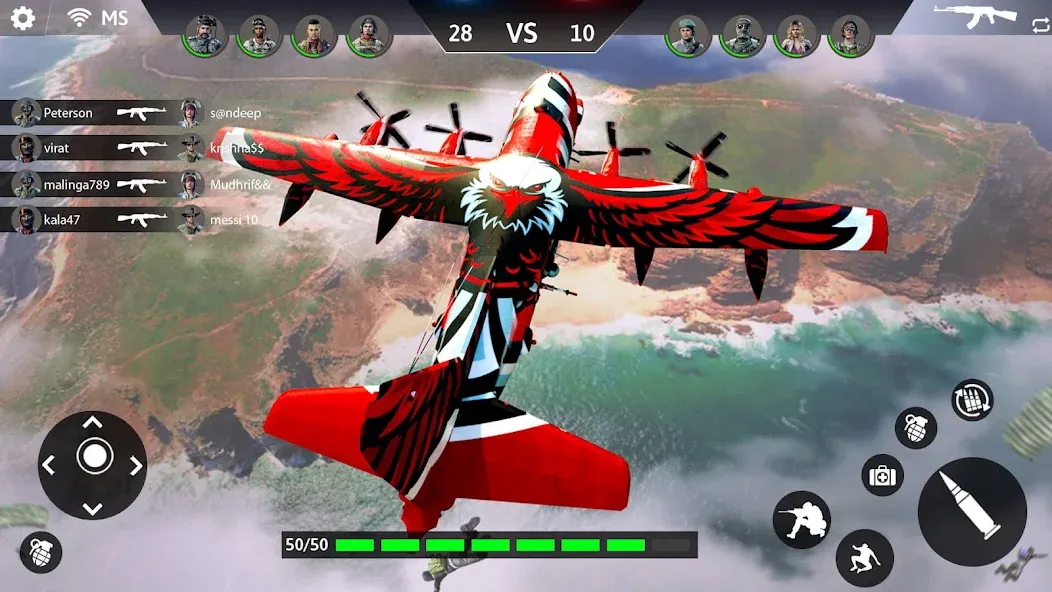 WarStrike [MOD: безлимитные ресурсы и мощное оружие] Screenshot 3