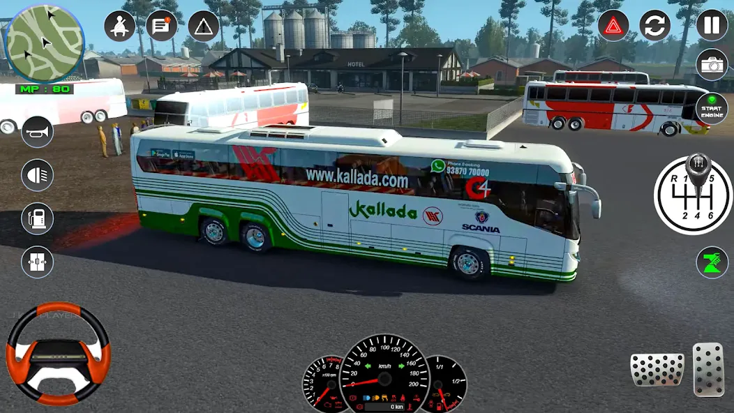 Bus Simulator 2023 - City Bus [MOD: безлимитные деньги и все автобусы] Screenshot 5