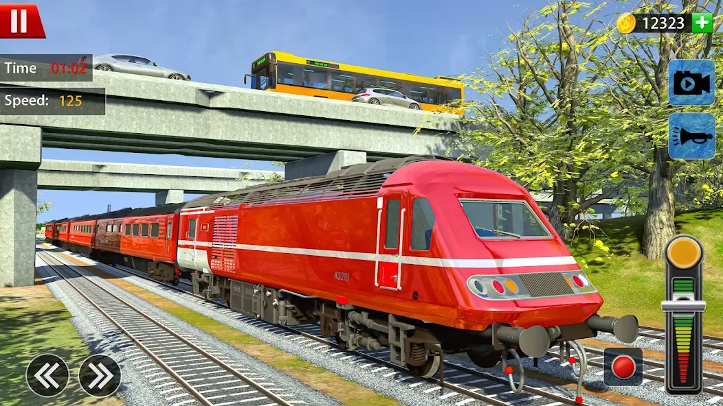 Train Driver Simulator Game [MOD: безлимитные деньги и все поезда открыты] Screenshot 1