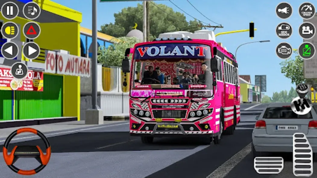 Real Passenger Bus Driving Sim [MOD: безлимитные деньги и топливо] Screenshot 3