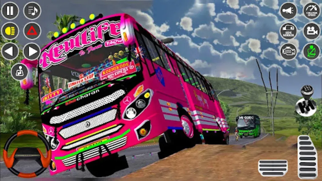 Real Passenger Bus Driving Sim [MOD: безлимитные деньги и топливо] Screenshot 4