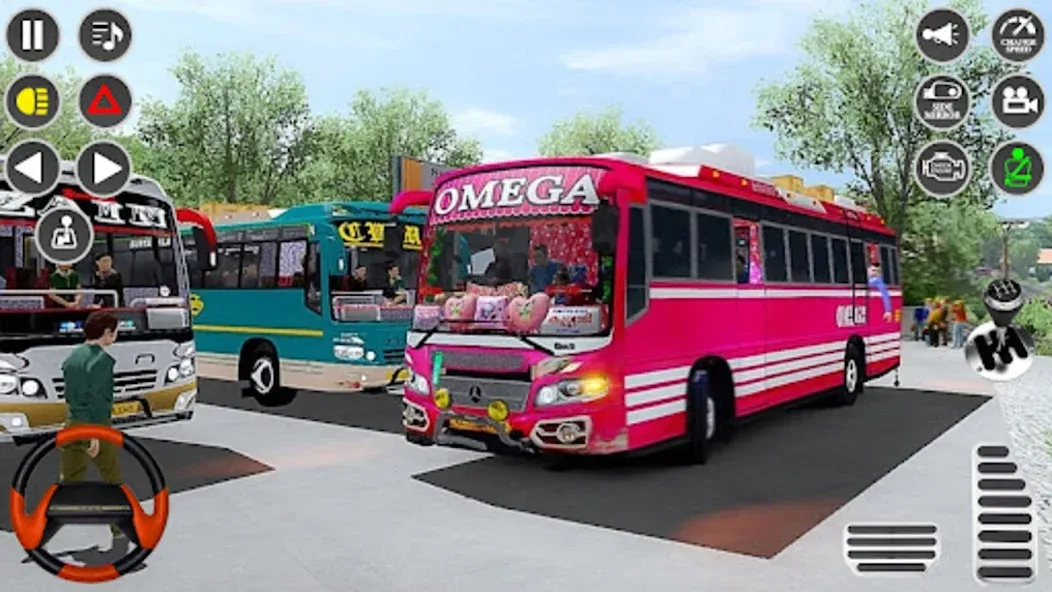 Real Passenger Bus Driving Sim [MOD: безлимитные деньги и топливо] Screenshot 5