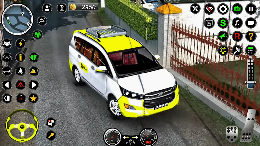 City Taxi Games Taxi Simulator [MOD: безлимитные деньги и топливо] Screenshot 3