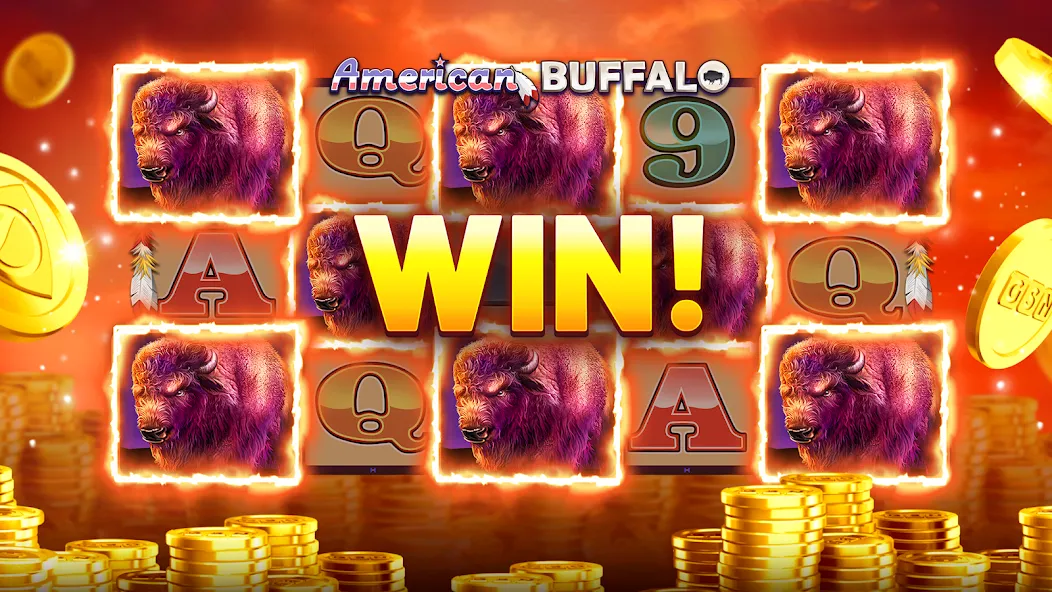 GSN Casino: Slot Machine Games [MOD: безлимитные монеты и бонусы] Screenshot 1