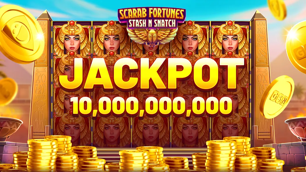 GSN Casino: Slot Machine Games [MOD: безлимитные монеты и бонусы] Screenshot 5