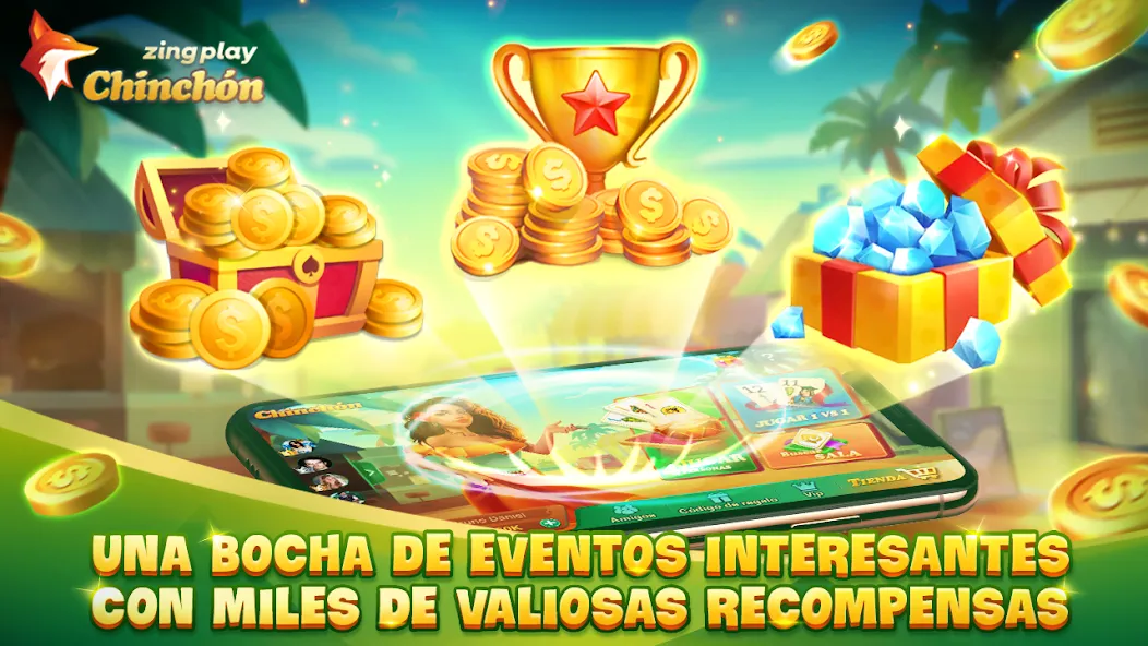 ChinChón Zingplay Juego Online [MOD: безлимитные монеты и быстрый прогресс] Screenshot 2