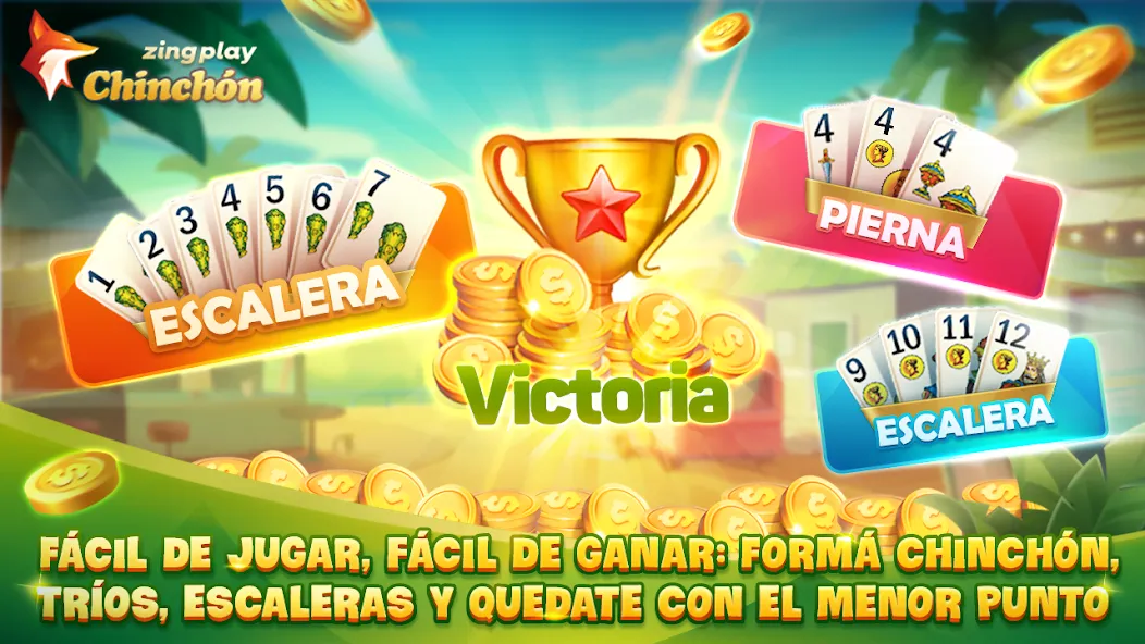 ChinChón Zingplay Juego Online [MOD: безлимитные монеты и быстрый прогресс] Screenshot 3