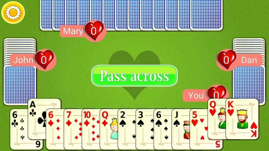 Hearts Mobile [MOD: без рекламы и открыты все уровни] Screenshot 3