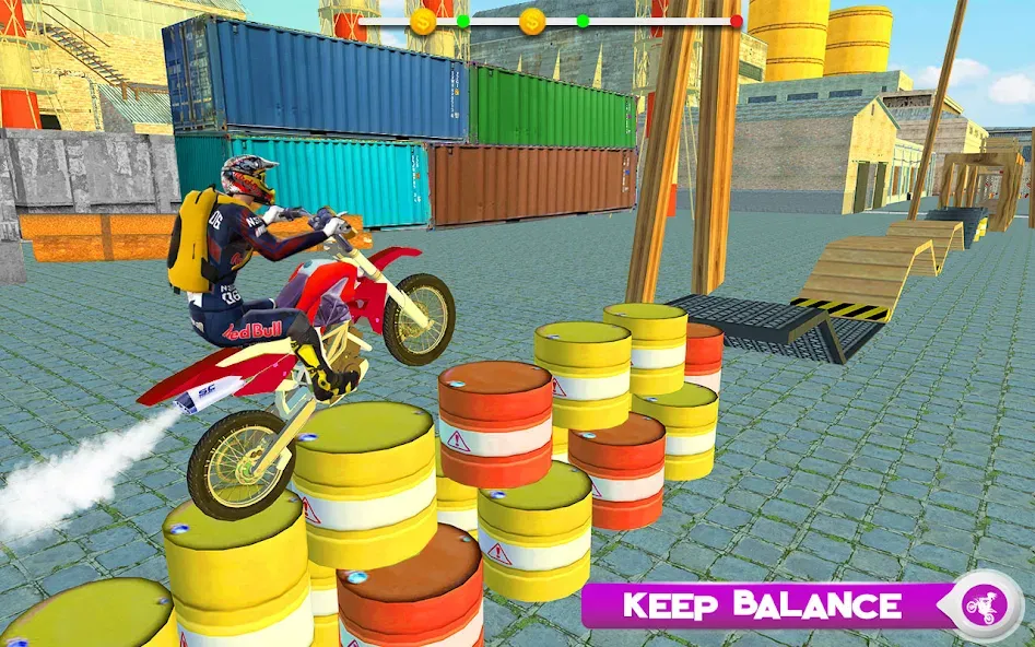 Motor Bike Stunt Racing Games [MOD: безлимитные деньги и все байки] Screenshot 4