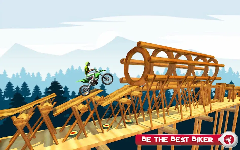 Motor Bike Stunt Racing Games [MOD: безлимитные деньги и все байки] Screenshot 5