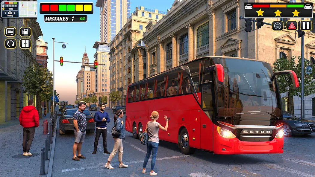 City Bus Simulator Bus Games [MOD: безлимитные деньги и все автобусы открыты] Screenshot 1