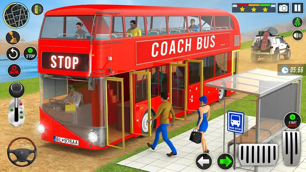 City Bus Simulator Bus Games [MOD: безлимитные деньги и все автобусы открыты] Screenshot 3