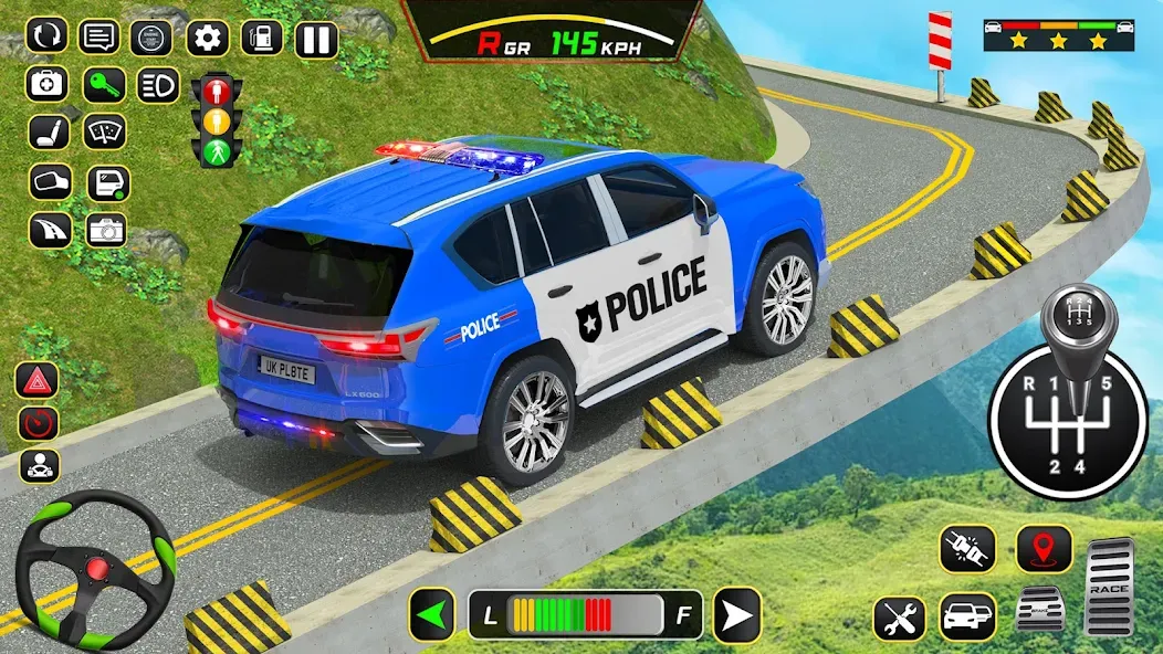 Police Car Driving School Game [MOD: безлимитные деньги и все машины] Screenshot 3