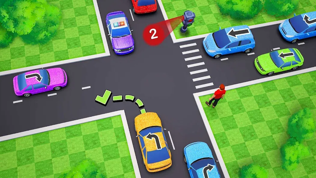 Traffic Jam - Car Escape Games [MOD: без рекламы и бесконечные подсказки] Screenshot 4