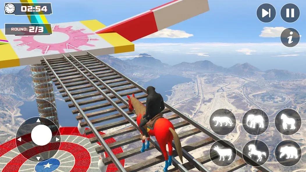 GT Animal 3D: Racing Game [MOD: безлимитные деньги и топливо] Screenshot 3