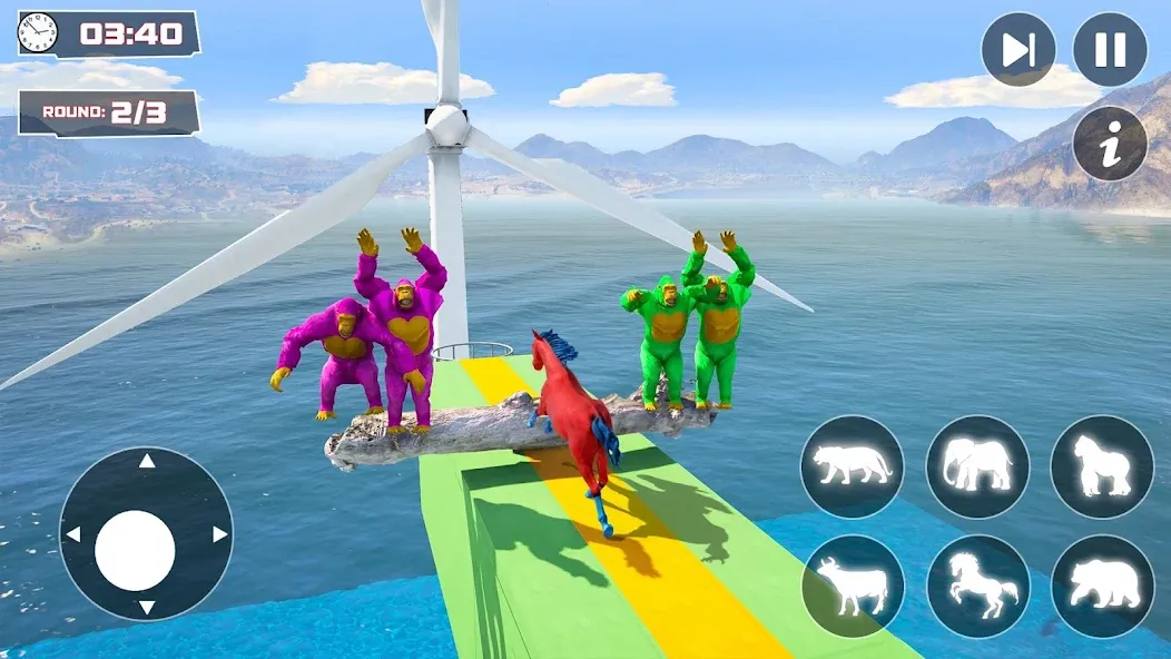 GT Animal 3D: Racing Game [MOD: безлимитные деньги и топливо] Screenshot 4