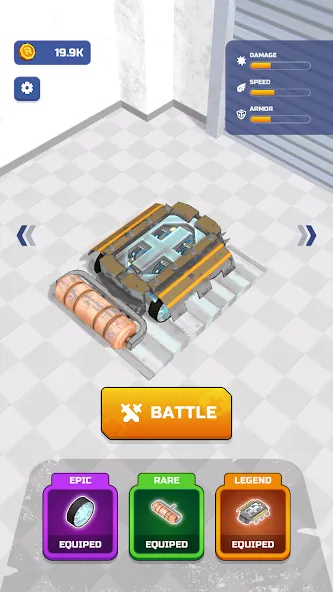 Scrap Robot Fighting [MOD: много металлолома и мощное оружие] Screenshot 5