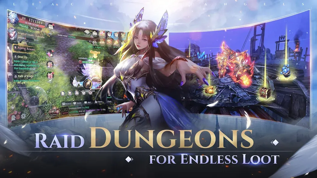 League of Angels: Chaos [MOD: безлимитные деньги и алмазы] Screenshot 5