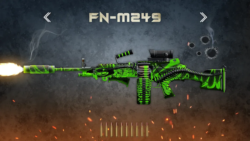 Gun Simulator 3D &amp; Time Bomb [MOD: безлимитные патроны и оружие] Screenshot 4