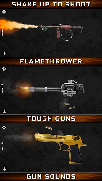 Gun Simulator : Tough Guns [MOD: реалистичная стрельба и мощное оружие] Screenshot 1