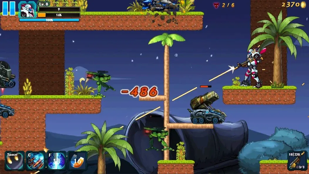 Robot War Transformation Game [MOD: много роботов и все уровни открыты] Screenshot 2