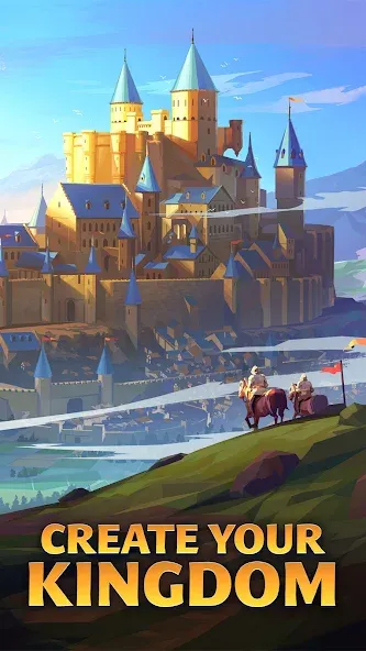 Kingdom Maker [MOD: безлимитные ресурсы и ускоренное строительство] Screenshot 1