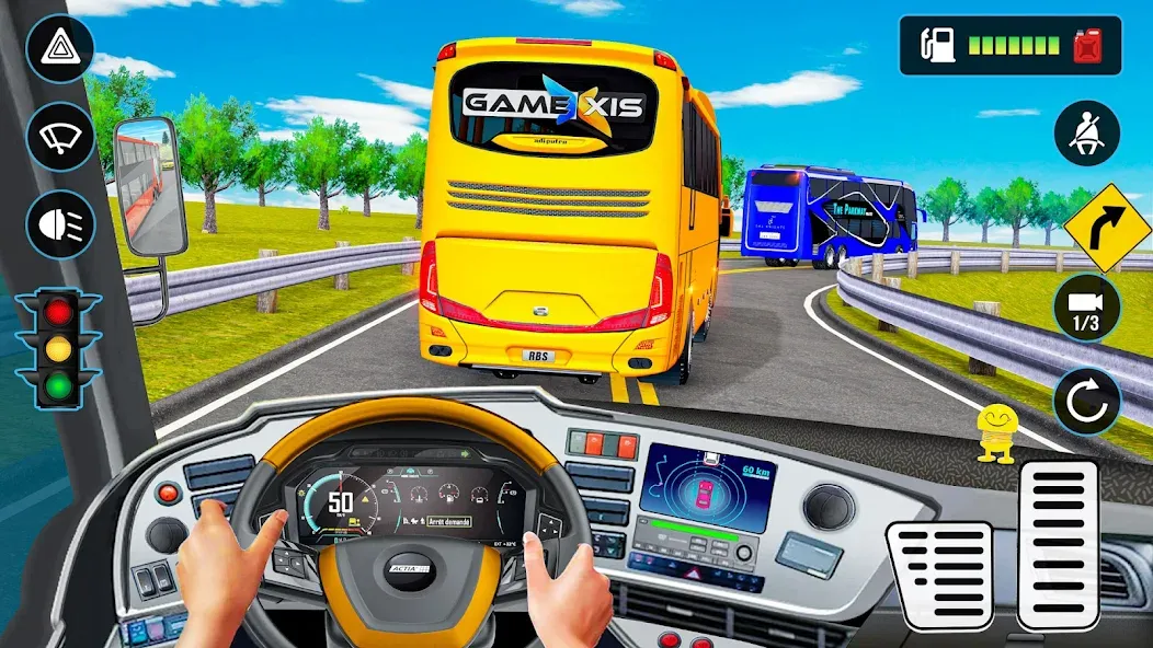 Real Bus Simulator: WW BusTour [MOD: безлимитные деньги и топливо] Screenshot 3