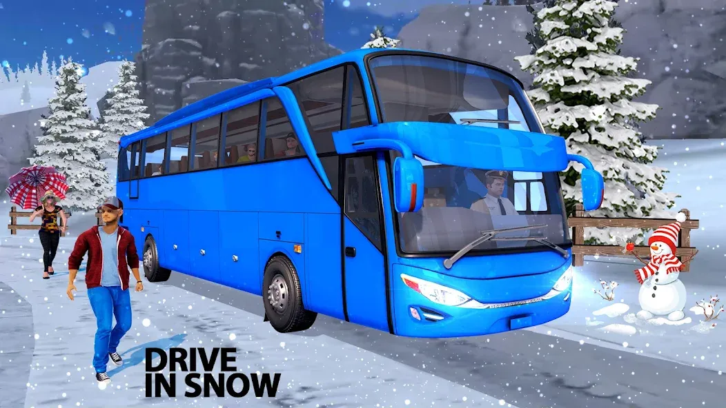 Modern Bus Simulator: Bus Game [MOD: безлимитные деньги и топливо] Screenshot 2